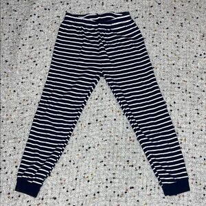 Carter's Navy and White Striped Leggings size 5T